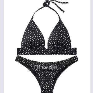 Victorias Secret Swim Havana Push Up Halter Padded Bikini top & Itsy bottoms Set